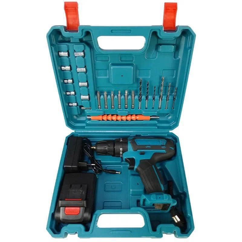 visseuse sans fil 58V , ensemble de propositions, machine avec trousse à outils, tournevis rechargeables .