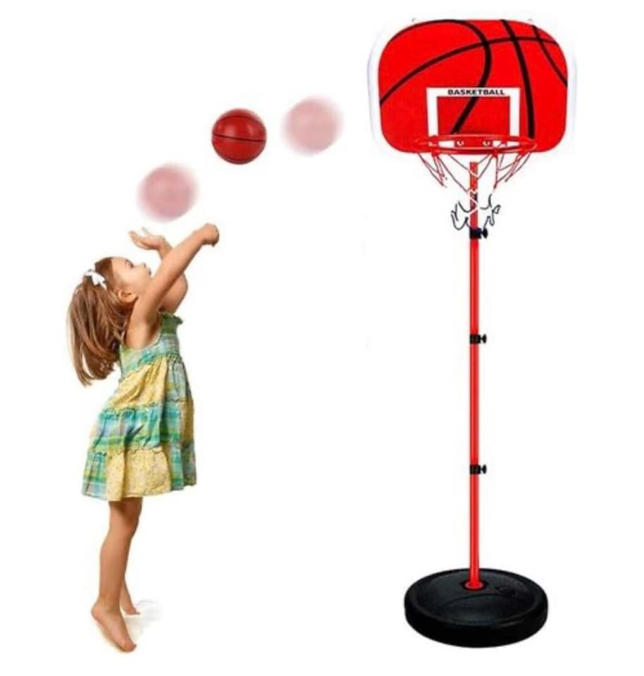 Supports de basket-ball avec aspiration pour enfants, jeu d'intérieur standard.
Taille du support : 2m10