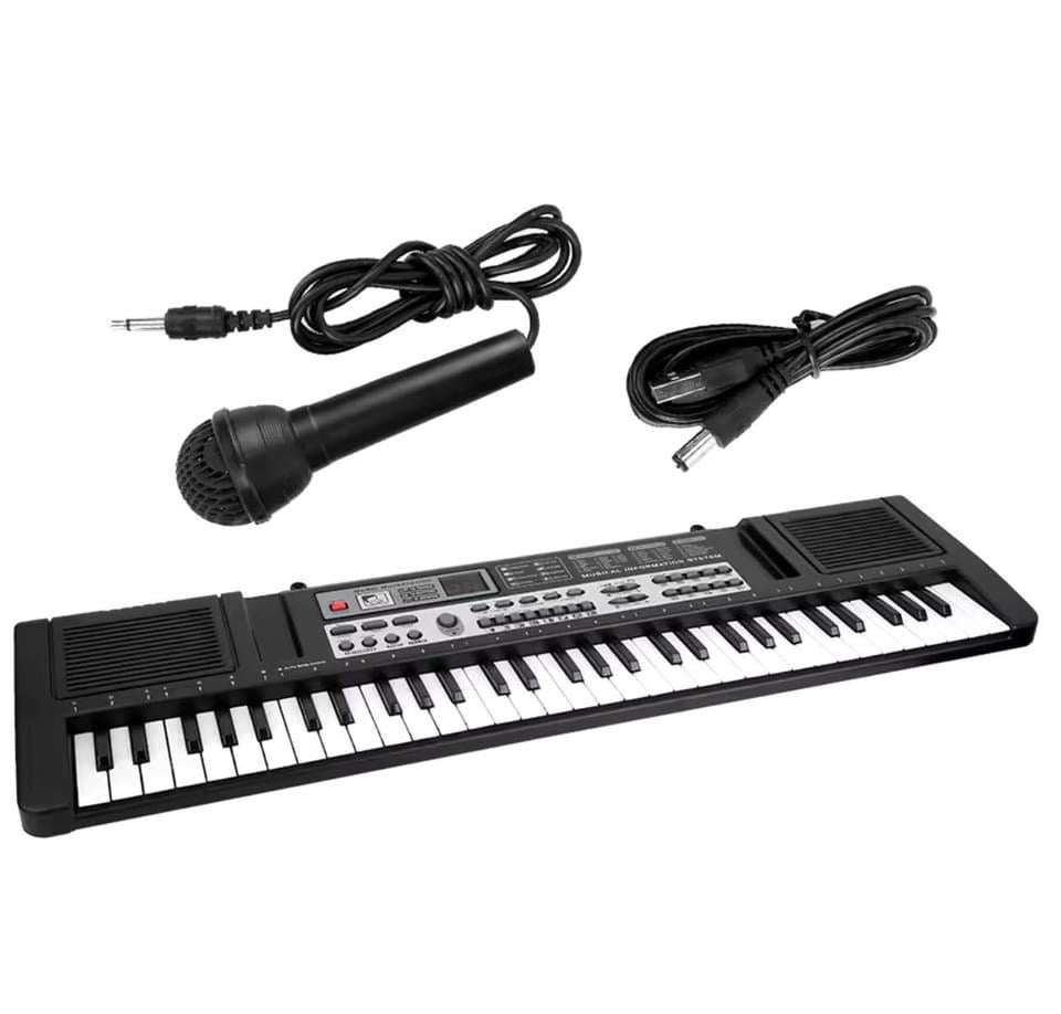 61 prédire USB clavier numérique piano portable MQ-6121 orgue électronique enfants musique jouet avec microphone.