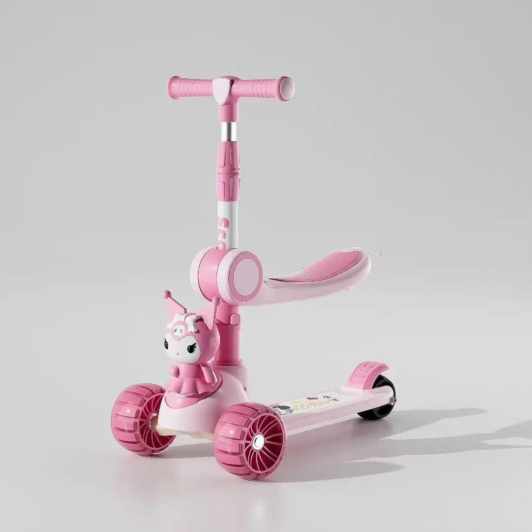 voiture d'équilibre pour enfants scooter trois roues jouet voiture scooter pédale dessin animé gratuit