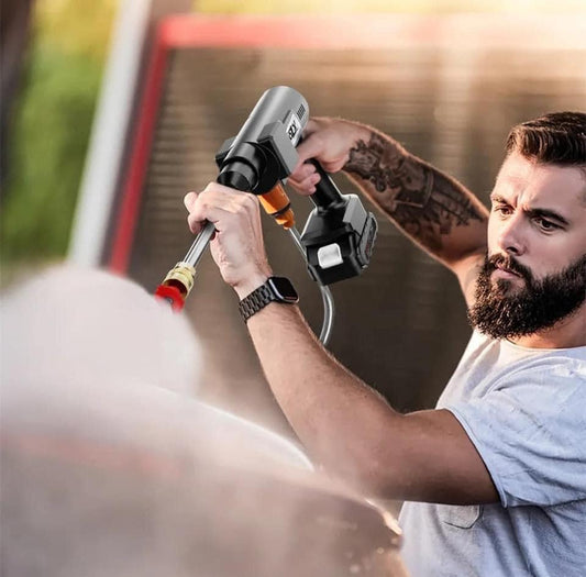 Machine de nettoyage à pression sans fil sans fil pour lave-auto portable à batterie 48V avec pistolet en métal pour le lavage de voiture