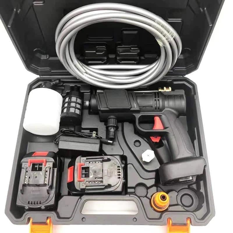 Machine de nettoyage à pression sans fil sans fil pour lave-auto portable à batterie 48V avec pistolet en métal pour le lavage de voiture
