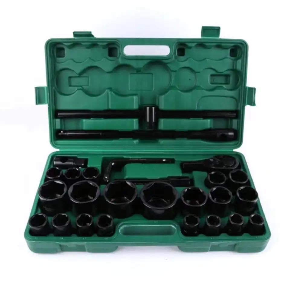Kit d'outils de réparation de douille rapduty, combinaison de clé à douille, mécanique, multifonctionnel, portable, ensemble de 26 pièces