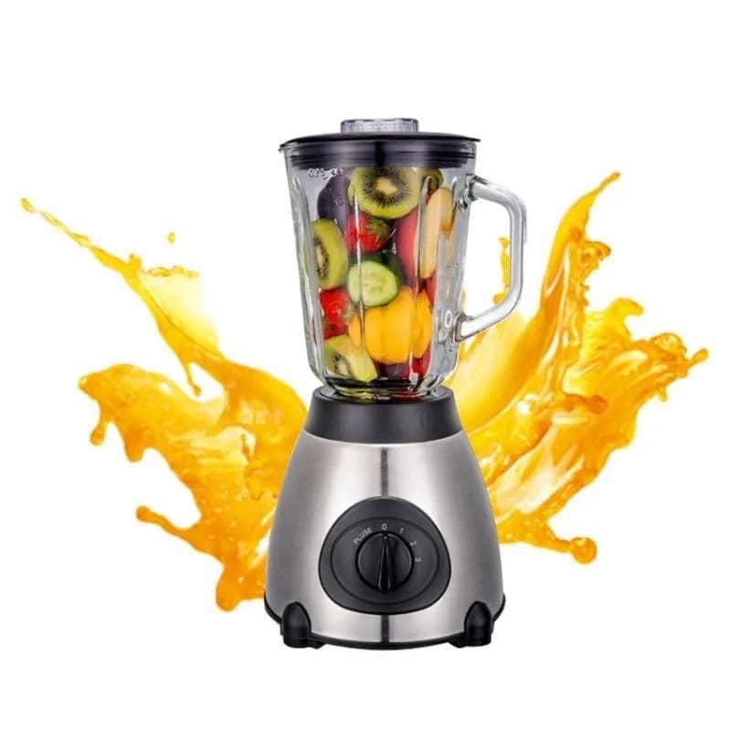 Mixeur portable et robuste avec minuterie, 1000W, 1,5 l, pour fruits et Smoothies glacés