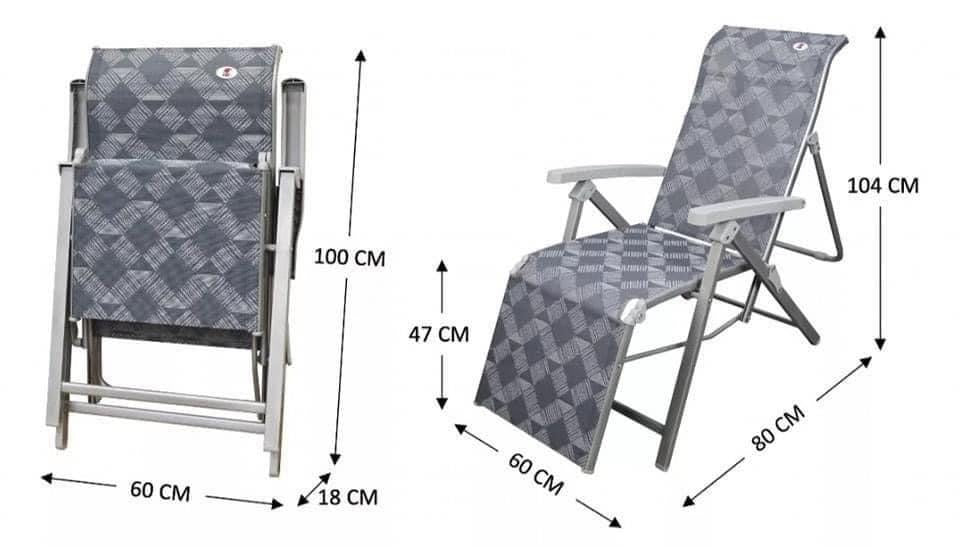 Chaise Pliante solide et durable confortable et agréable au touché.