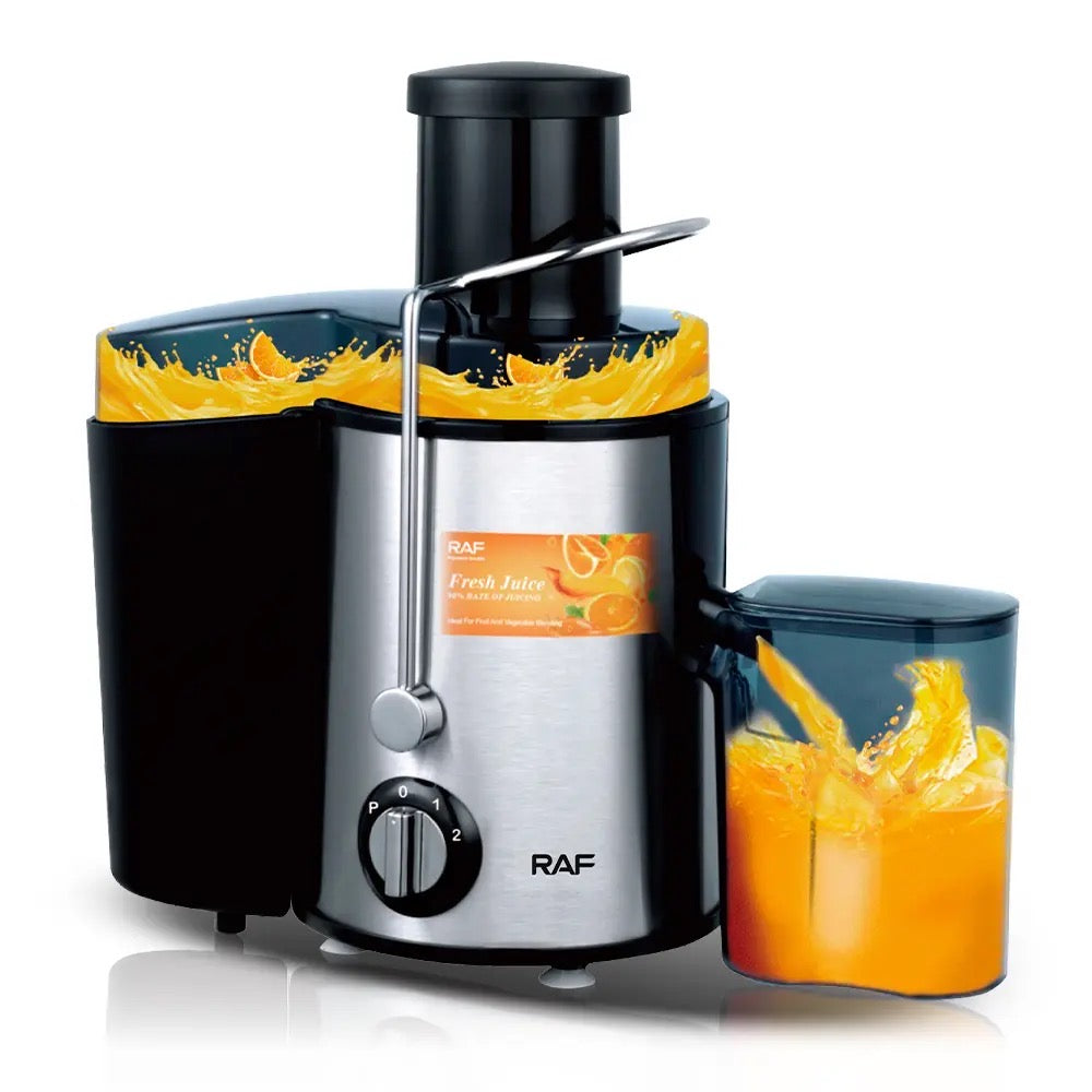 Machine de fabrication de jus de fruits.