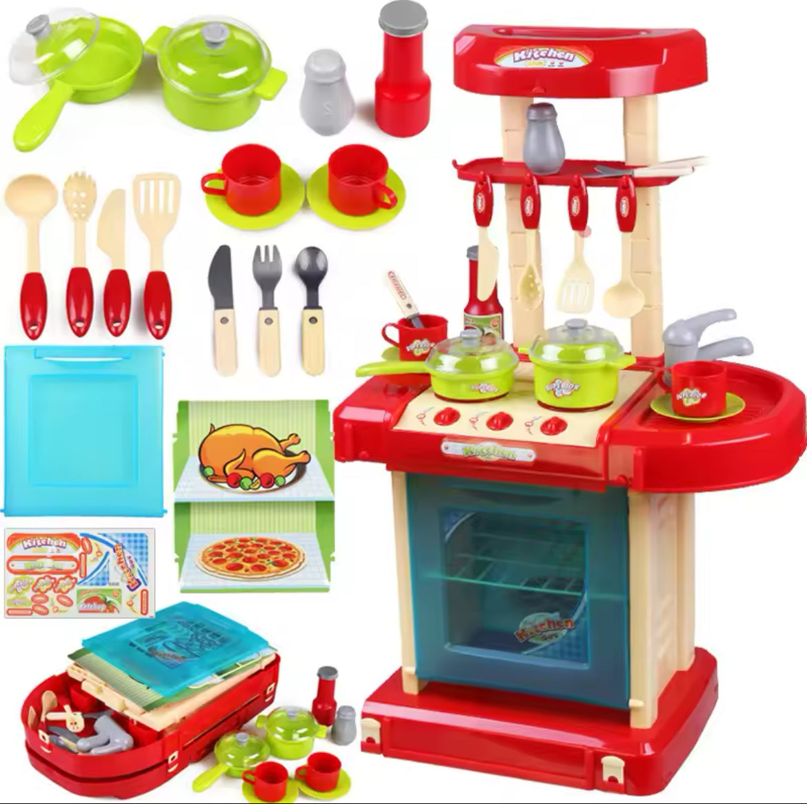 Costume et ensemble de jeu de cuisine pour petit chef