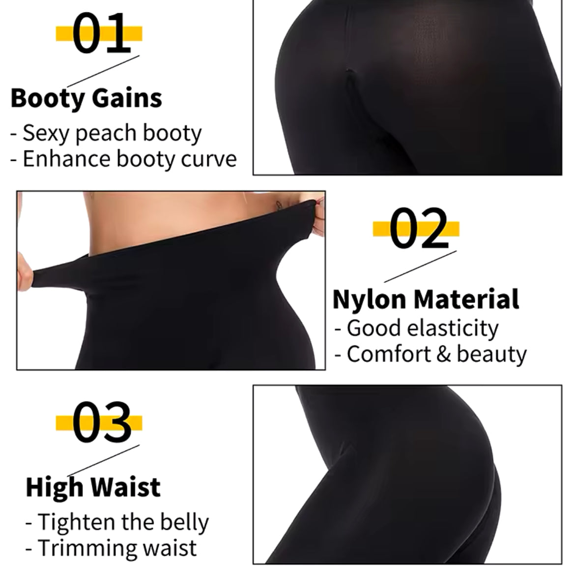 Leggings de compression anti-cellulite pour femmes, vêtement amincissant, culotte taille haute, unicontrol, cuisses
