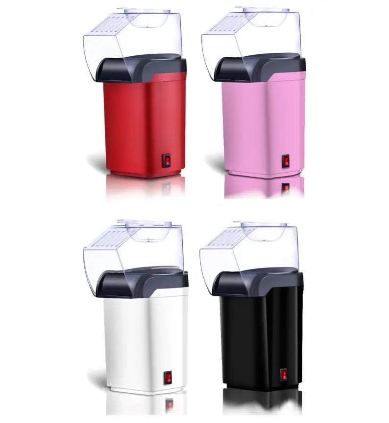 Machine à popcorn à air chaud avec large ouverture 1200 W