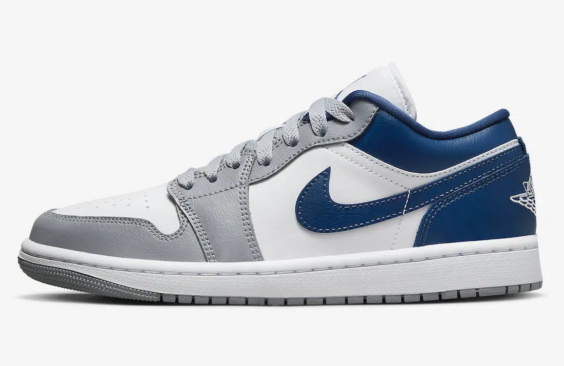 Air Jordan 1 Low White Blue Grey