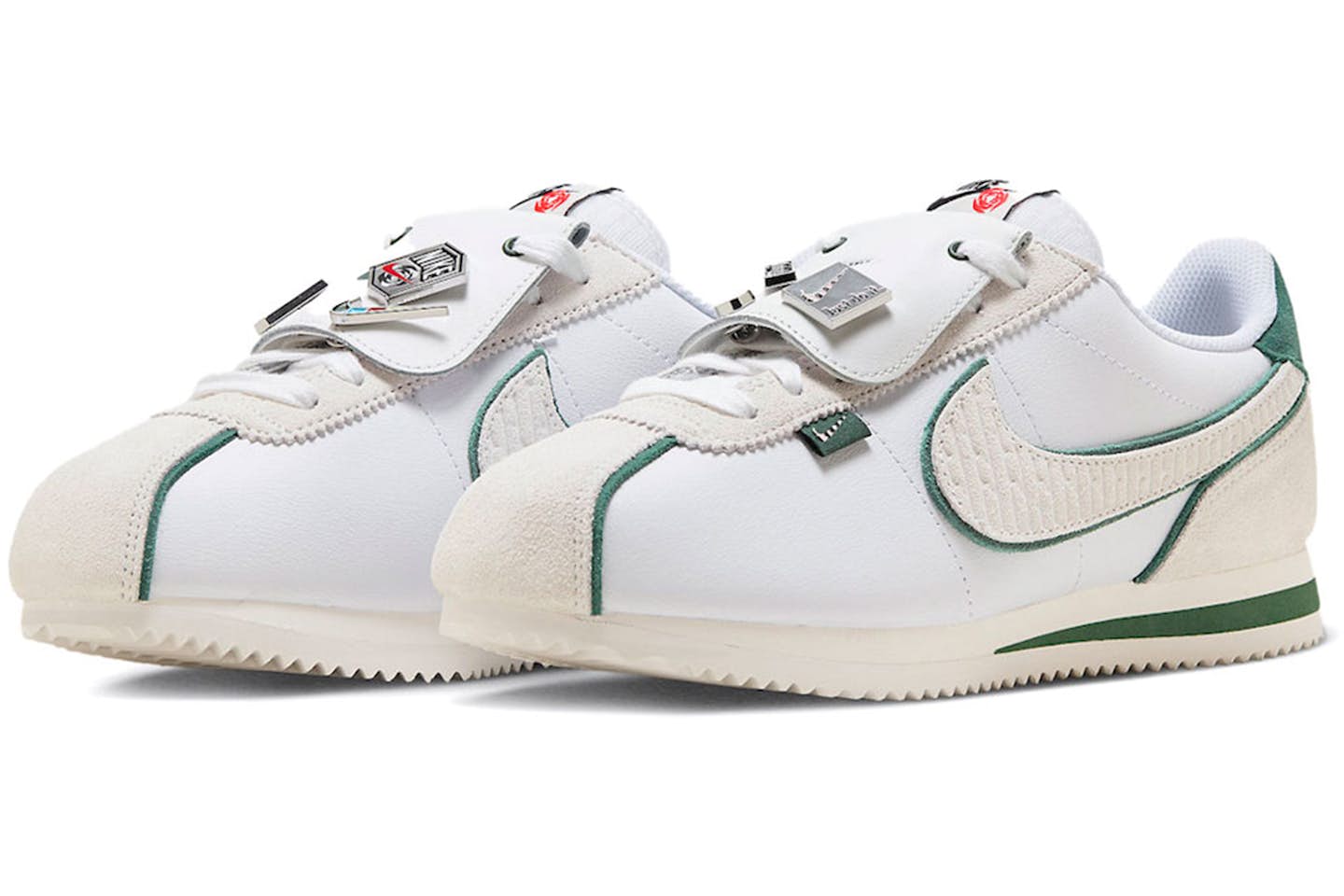 Nike Cortez All Petals United Blanc Vert