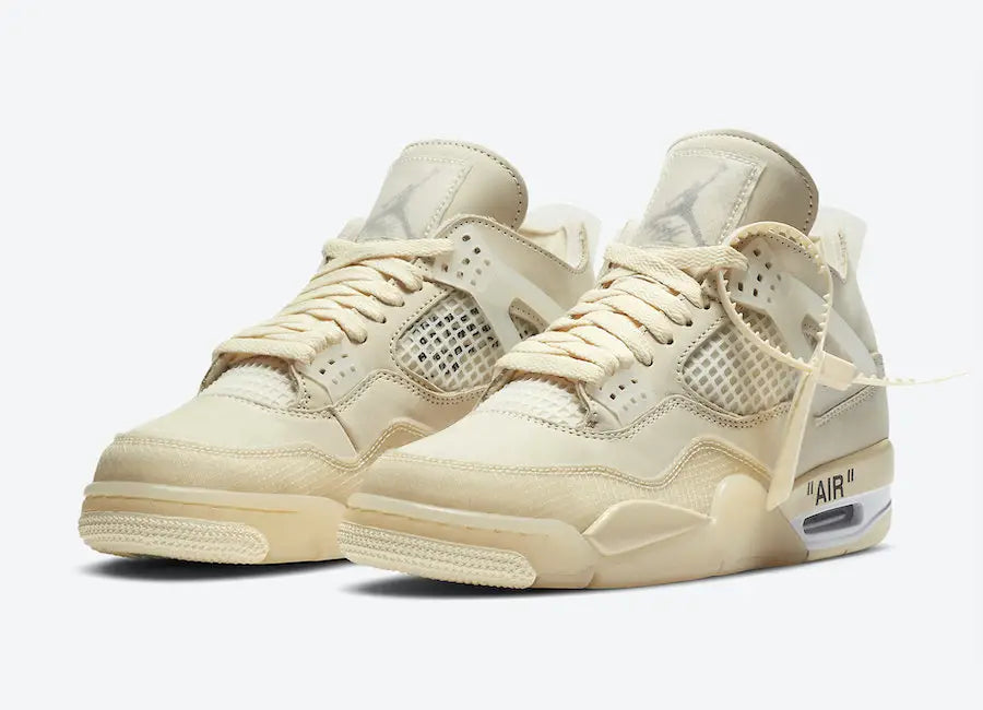 Off-White x Air Jordan 4 Sail