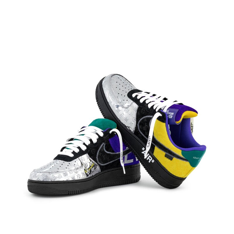 Louis Vuitton x Nike Air Force 1 Chrome Toe