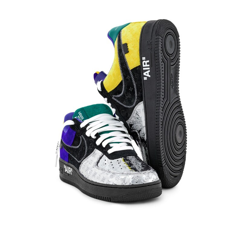 Louis Vuitton x Nike Air Force 1 Chrome Toe