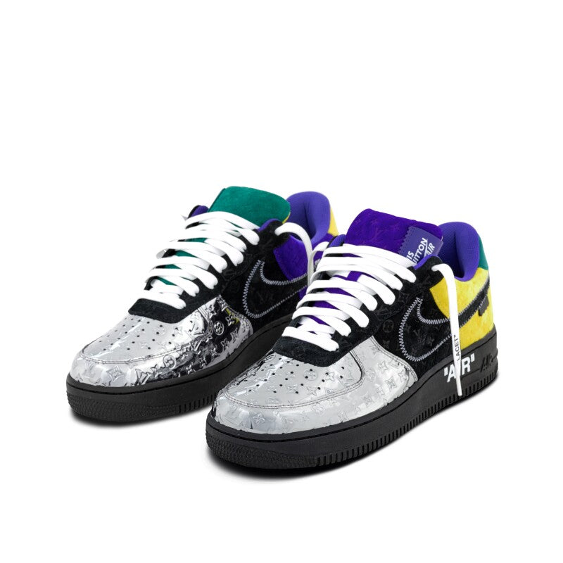 Louis Vuitton x Nike Air Force 1 Chrome Toe