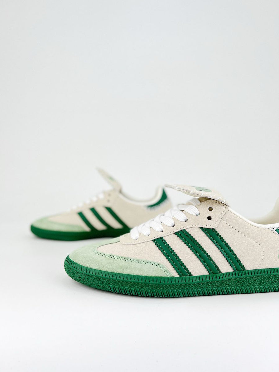 Adidas Samba Green x Stussy
