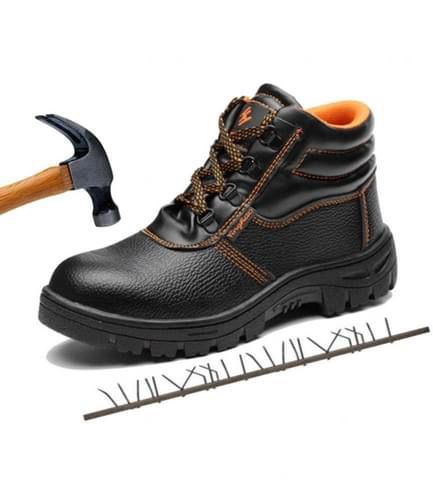 Chaussures de sécurité pour hommes avec embout en acier léger