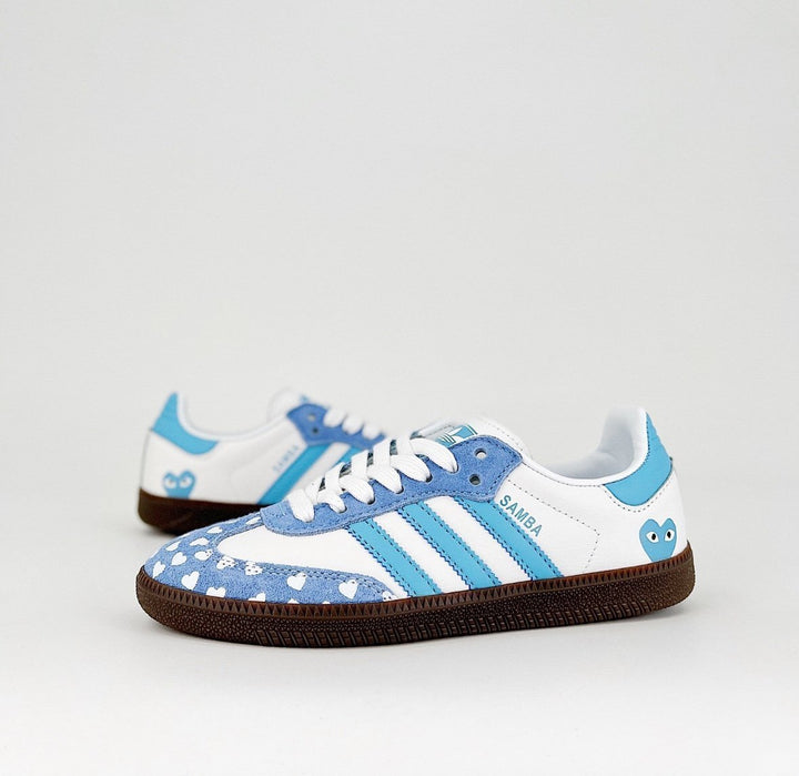 Adidas Samba x CDG Blue