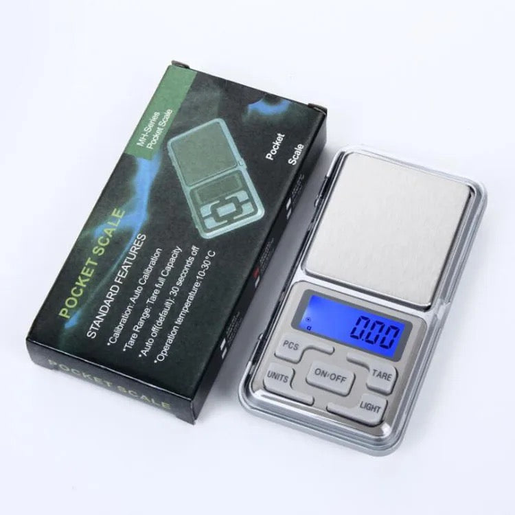 Balances électroniques de pesage Mini 200g
0.01g Lcd Gram Balance de cuisine de bijoux de poche numérique