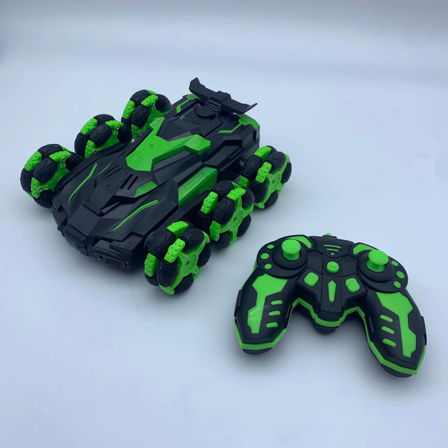 RC cascadeur voiture 6 roues et 2.4G
double télécommande 4WD pulvérisation dérive 360
voiture
degrés Rotation Tumbling Double face conduite
