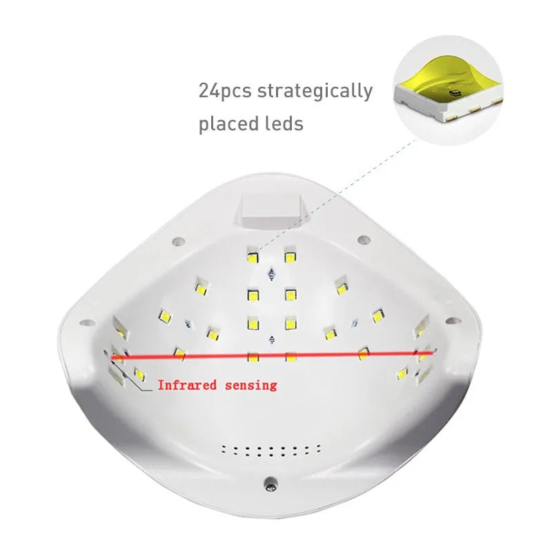 Lampe à ongles LED nouveau style capteur automatique clou UV lampe à
LED clou