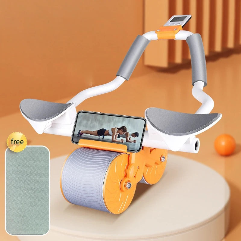 Équipement de fitness portable à domicile-
Entraîneur de rouleaux abdominaux ABS avec rebond automatique Coude Plank Support Workouts
Développement musculaire
