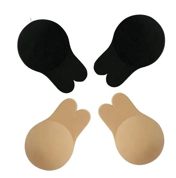 paire de soutiens-gorge collants sans bretelles, cache-tétons adhésifs réutilisables pour lifting des seins, soutiens-gorge invisibles pour femmes