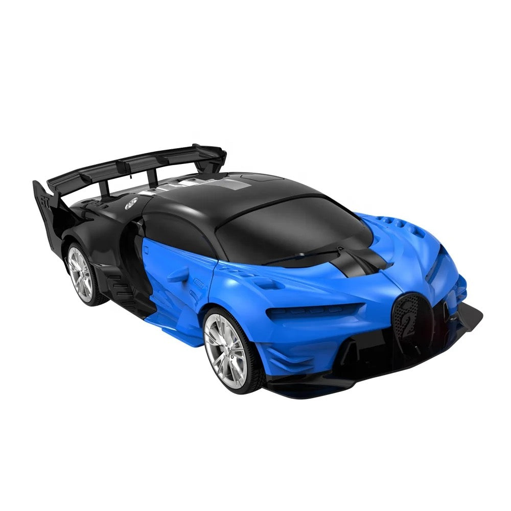 Mini voiture de Sport Rc Transformation voiture deux façons de jouer modèle Robots jouets chargement déformation Robot