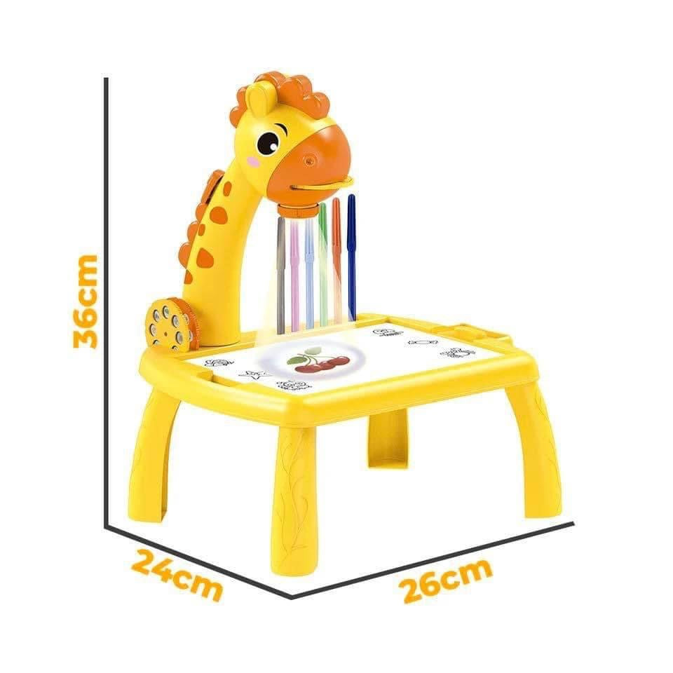 Mini table à dessin d'art de budgétaire LED pour enfants, tableau de peinture pour enfants, petit bureau, outil de peinture d'apprentissage, artisanat, jouet léger