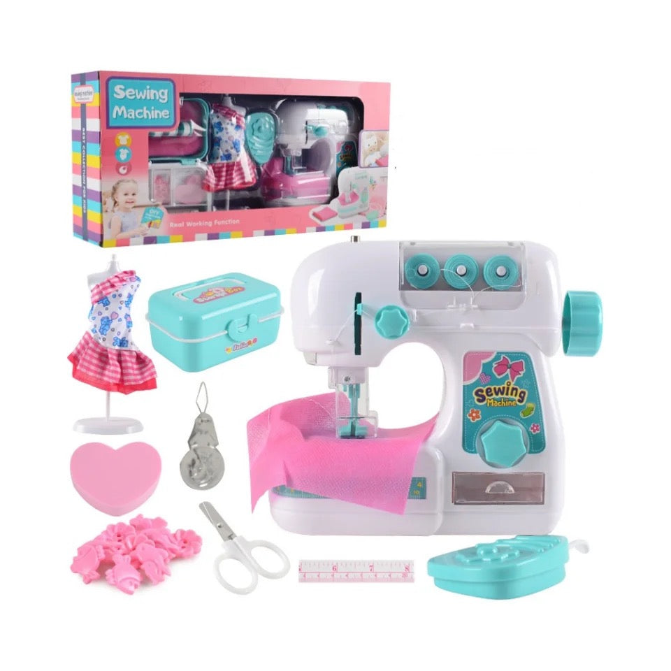 Machine à coudre électrique pour enfants , Machine à coudre en plastique jouet