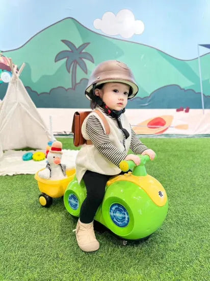 voiture de torsion pour enfants ,  coulissante anti-renversement Scooter pour enfants de 6 mois à 1 ans et demi.