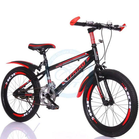 Vélo de montagne à vitesse unique ( VTC ) 9 à 15 ans filles et garçons 24 pouces  , vélo de sport pour montagne , vélo en acier