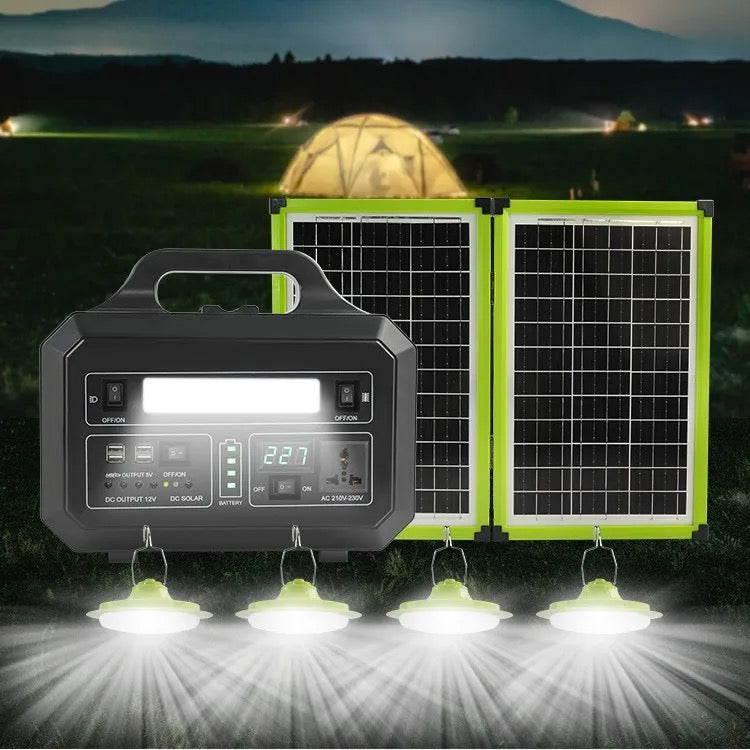 Kit de système d’éclairage solaire