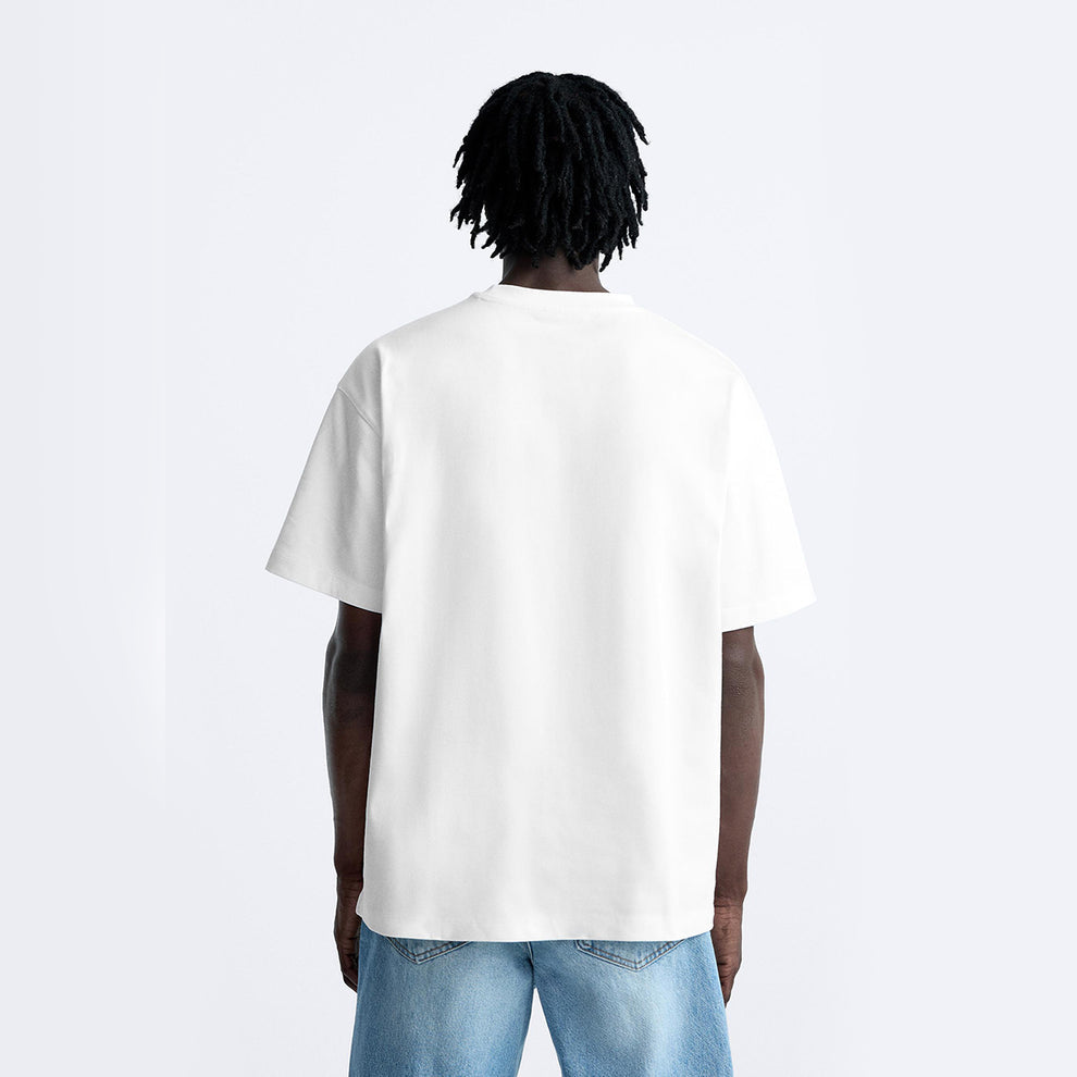 T-shirt Zara unisexe coupe décontractée