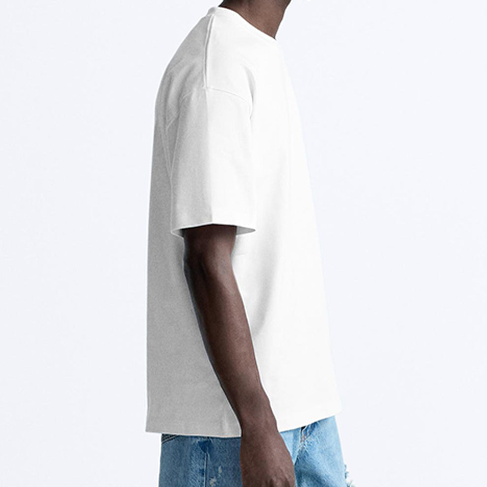 T-shirt Zara unisexe coupe décontractée
