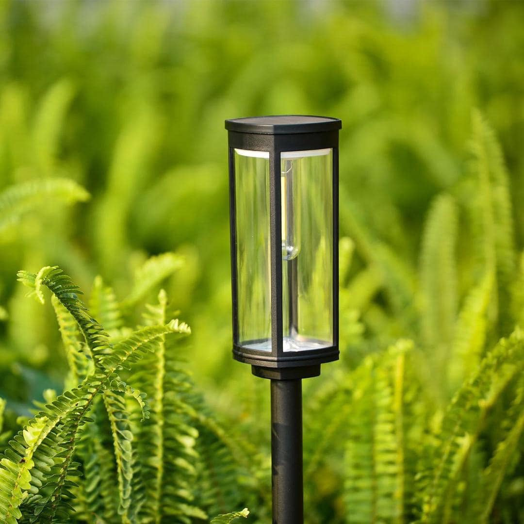Nouvelle décoration extérieure solaire pelouse lumière silicone solaire pelouse lampe de jardin avec filament.