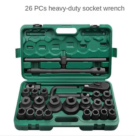 Kit d'outils de réparation de douille rapduty, combinaison de clé à douille, mécanique, multifonctionnel, portable, ensemble de 26 pièces