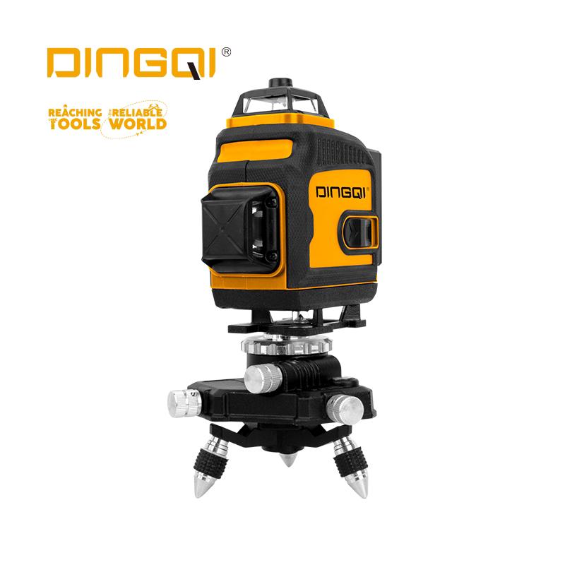 DINGQI 3d Niveau laser 360 à nivellement automatique à 16 lignes avec trépied