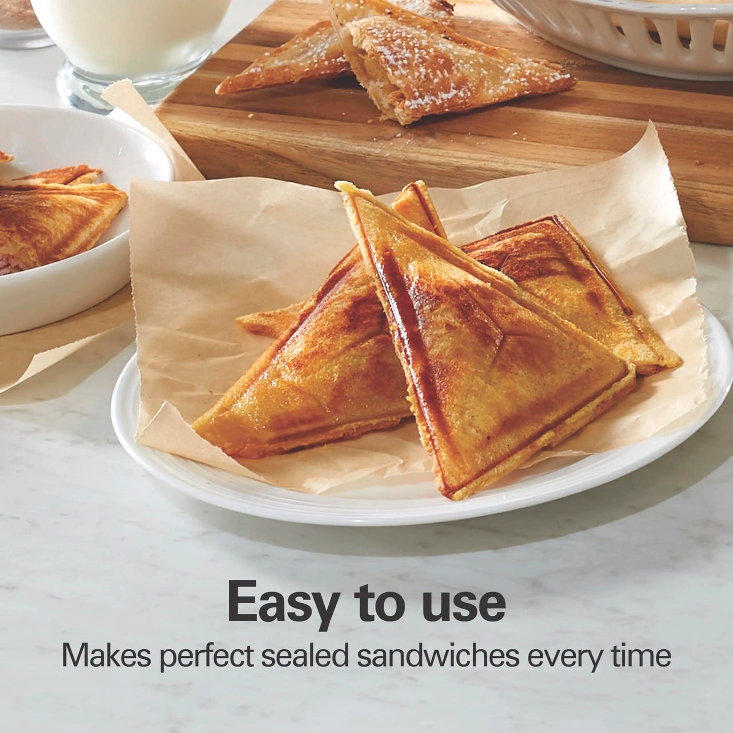 Sandwich Maker Grill avec plaques