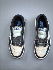 Nike Air Jordan 1 Hi Zoom Air x pff White Collaboration Swoosh inversé