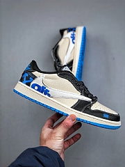 Nike Air Jordan 1 Hi Zoom Air x pff White Collaboration Swoosh inversé