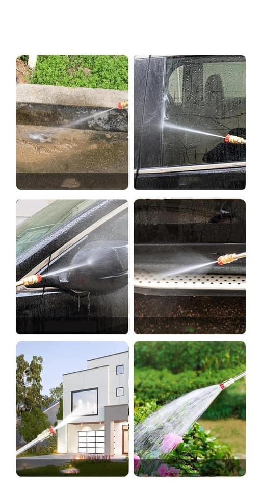 Machine de nettoyage à pression sans fil sans fil pour lave-auto portable à batterie 48V avec pistolet en métal pour le lavage de voiture