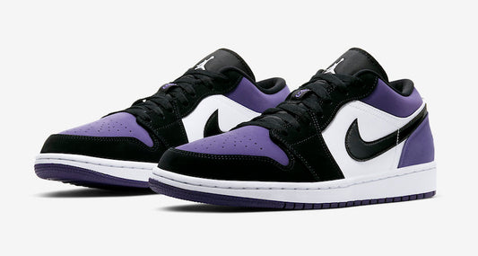 Air Jordan 1 Low Court Purple