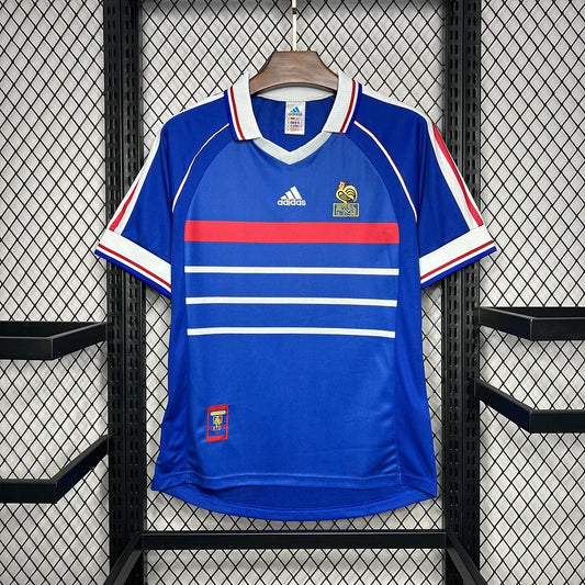 Équipe de France maillot foot 1998 rétro
