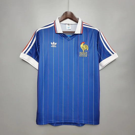 FRANCE RETRO JERSEY 1982 HOME KIT