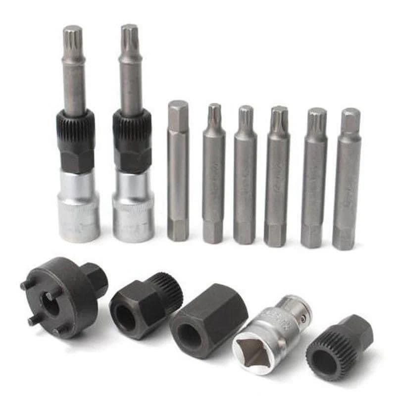 Outil de démontage de poulie de courroie de générateur de voiture pour Volkswagen, Audi, Volvo, BMW, BENZ outils automobiles, outils de réparation de voiture.