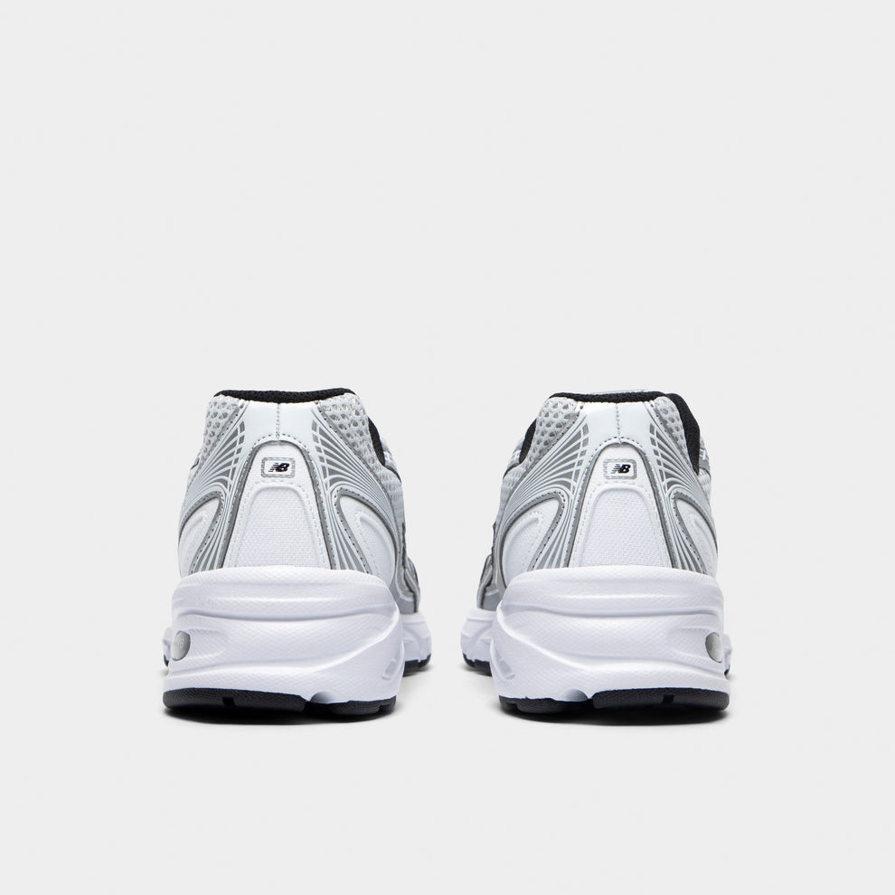 New Balance 740 Blanc / Argent Métallique