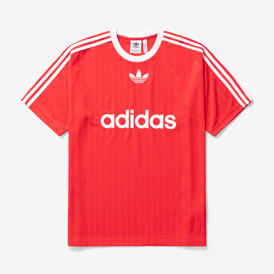 Adidas T-shirt Adicolor Red /White