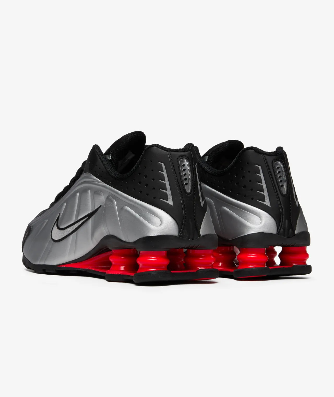 Shox R4 - Black/metallic Silver/light Crimson
