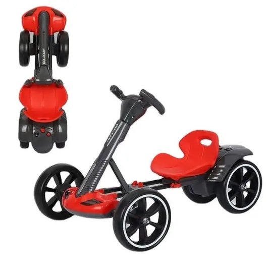 Le kart électrique à quatre roues pour enfants pliable avec une éducation précoce clé